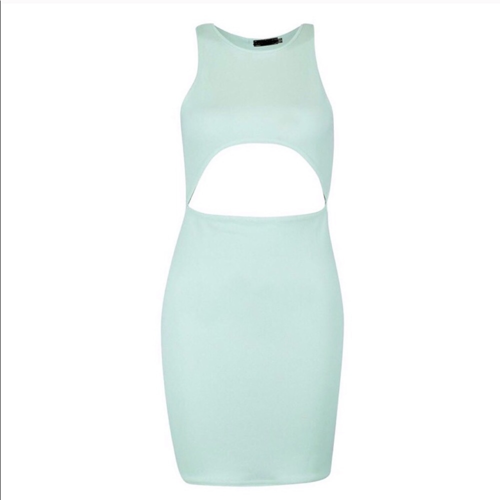 Cut out mini dress